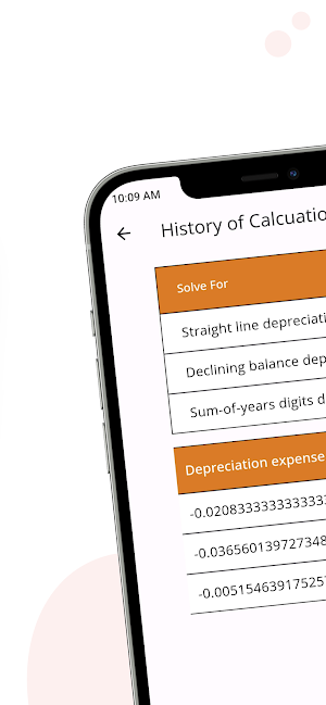 Depreciation Calculator Screenshot 3