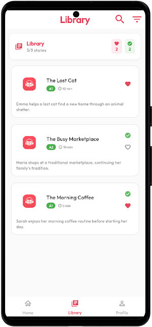 Daily Reads Screenshot 2