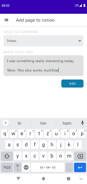 Notation - Your ideas, saved. Screenshot 3