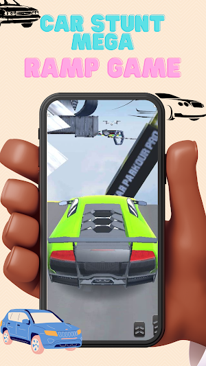 Car Stunt mega ramp Game Screenshot 1
