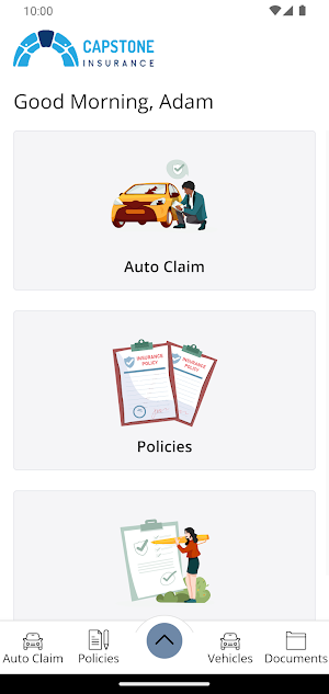 Capstone Insurance Online Screenshot 1