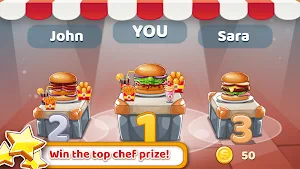 KidKat Hamburger Game for Kids Screenshot 3