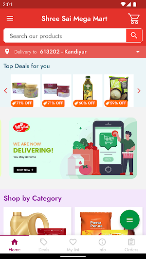 Shree Sai Mega Mart Screenshot 0