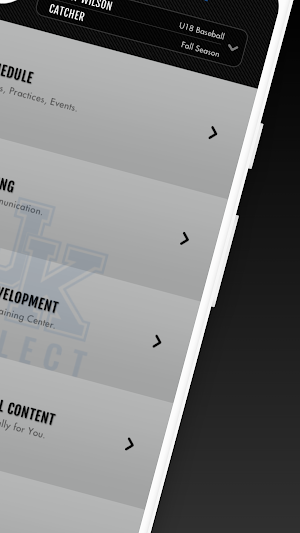 JK Select Baseball Screenshot 1