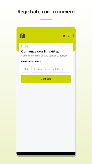TutaxiApp Screenshot 3