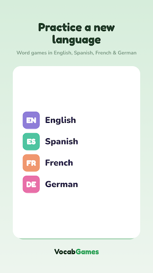 VocabGames - Learn Vocabulary Screenshot 0