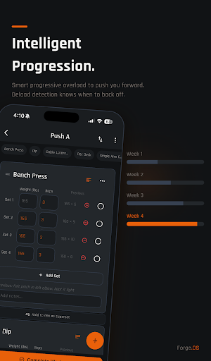 Forge.OS - Gym Log & Planner Screenshot 3