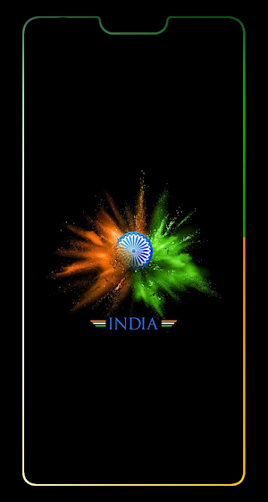 Edge Border Light AMOLED LIVE Wallpaper Screenshot 2