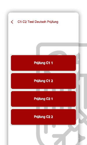 C1 C2 Test Deutsch Prüfung Screenshot 1