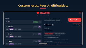Hearts - Game Night Screenshot 1