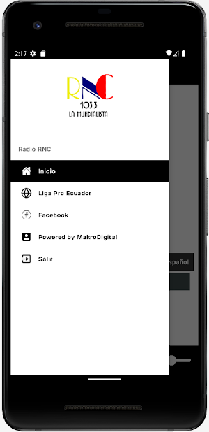 Radio RNC Screenshot 1