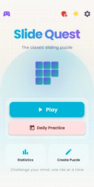 15 Puzzle - Slide Quest Screenshot 0