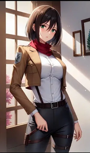 Mikasa Ackerman Wallpapers 4K Screenshot 2
