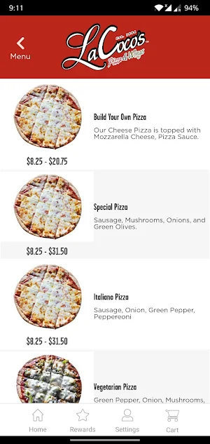 LaCoco’s Pizza Screenshot 3