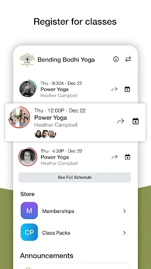 Bending Bodhi Yoga Screenshot 1