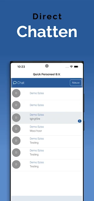 Quick Personeel Screenshot 3