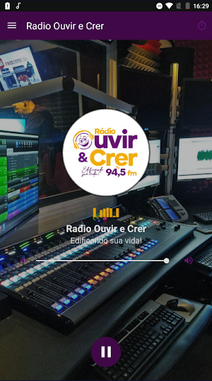 Radio Ouvir e Crer Screenshot 1