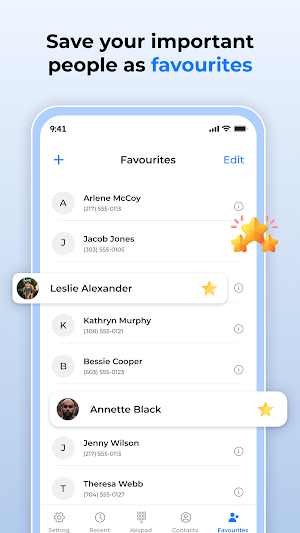 Contacts Screenshot 2