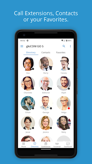 gloCOM GO 5 Screenshot 1