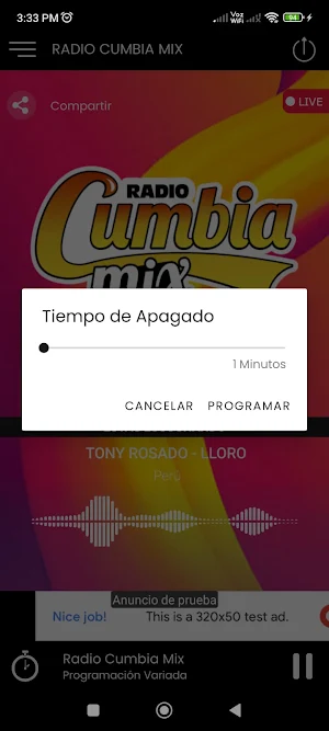 Radio Cumbia Mix - Vivo Stream Screenshot 2
