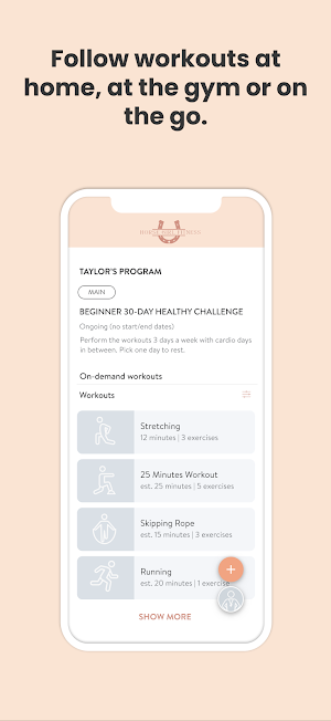 Horse Girl Fitness Screenshot 2