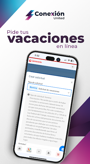 Conexión United Screenshot 3