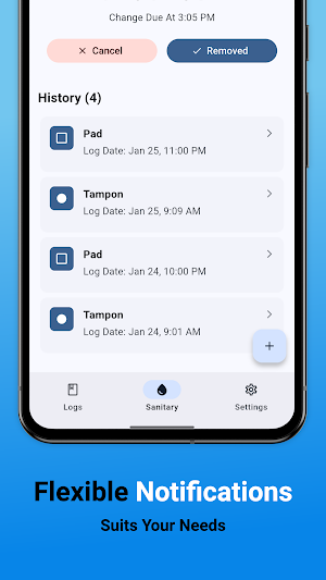 Menstrudel Period Tracker Screenshot 3