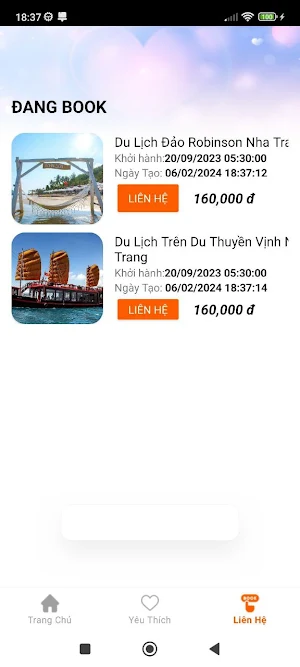 Twinst App Blook Travel Screenshot 1