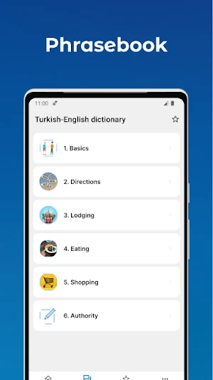 Turkish - English dictionary Screenshot 2