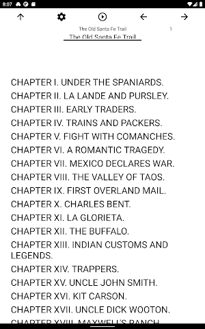 Book, The Old Santa Fe Trail Screenshot 2