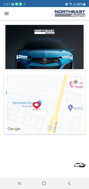 Northeast Acura Screenshot 1