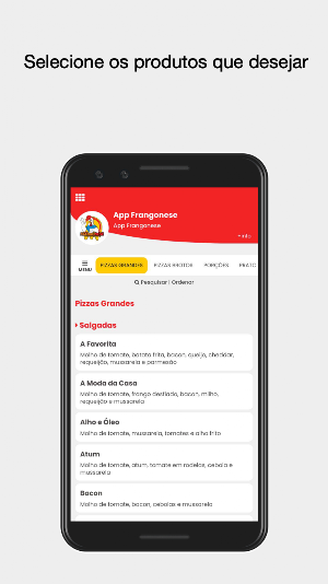 App Frangonese Screenshot 1