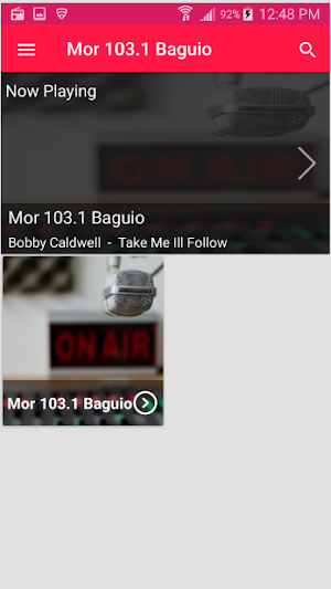 Mor 103.1 Baguio Mor Radio Screenshot 2