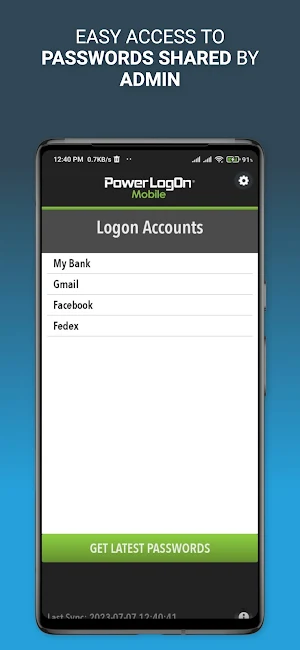 Power LogOn Mobile Screenshot 2
