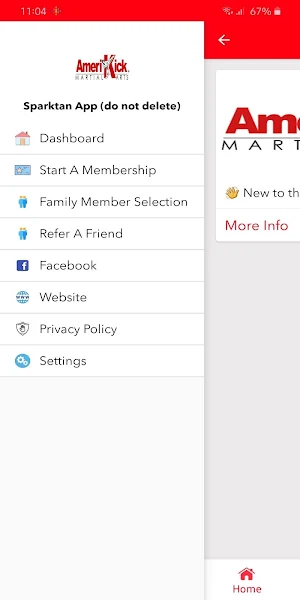 Amerikick Student App Screenshot 2