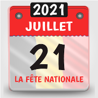 calendrier belge 2021, calendrier belgique 2021