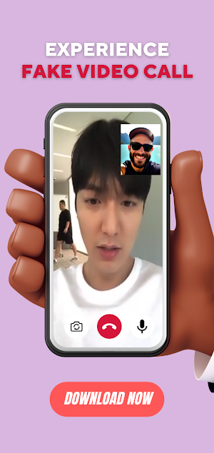 Lee Min Ho Fake Video Call Screenshot 2