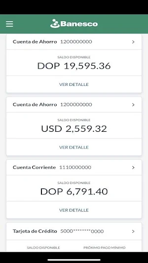 Banesco RD Screenshot 1