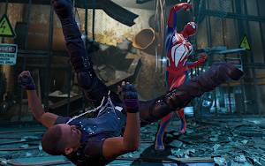 Spider Hero Man City Battle Screenshot 2