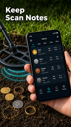 MetalSense Metal Detector Screenshot 1