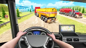 Oil Truck Simulator Truck Game Screenshot 2