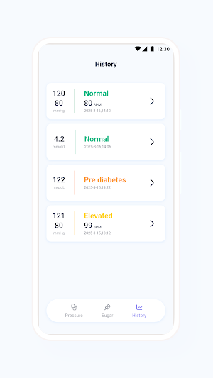 Smart Health Monitor Screenshot 2