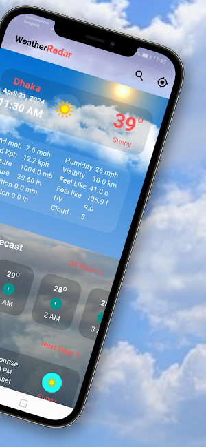 Weather forecast - Weather Screenshot 1