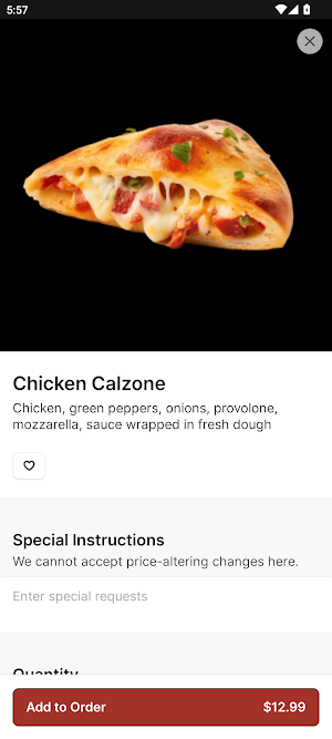 Little Villa's Pizza Screenshot 1