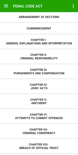 Nigeria Penal Code Act Screenshot 1