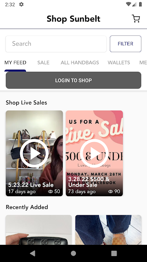 Shop Sunbelt Screenshot 1