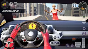 Superhero Taxi Car Driving Simulator - Taxi Games Screenshot 1