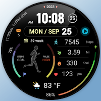WFP 176 Fitness animated watch