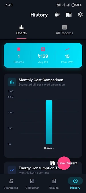 PowerPlan: Electric Calculator Screenshot 3