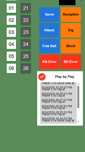 Volleyball Trak Screenshot 0
